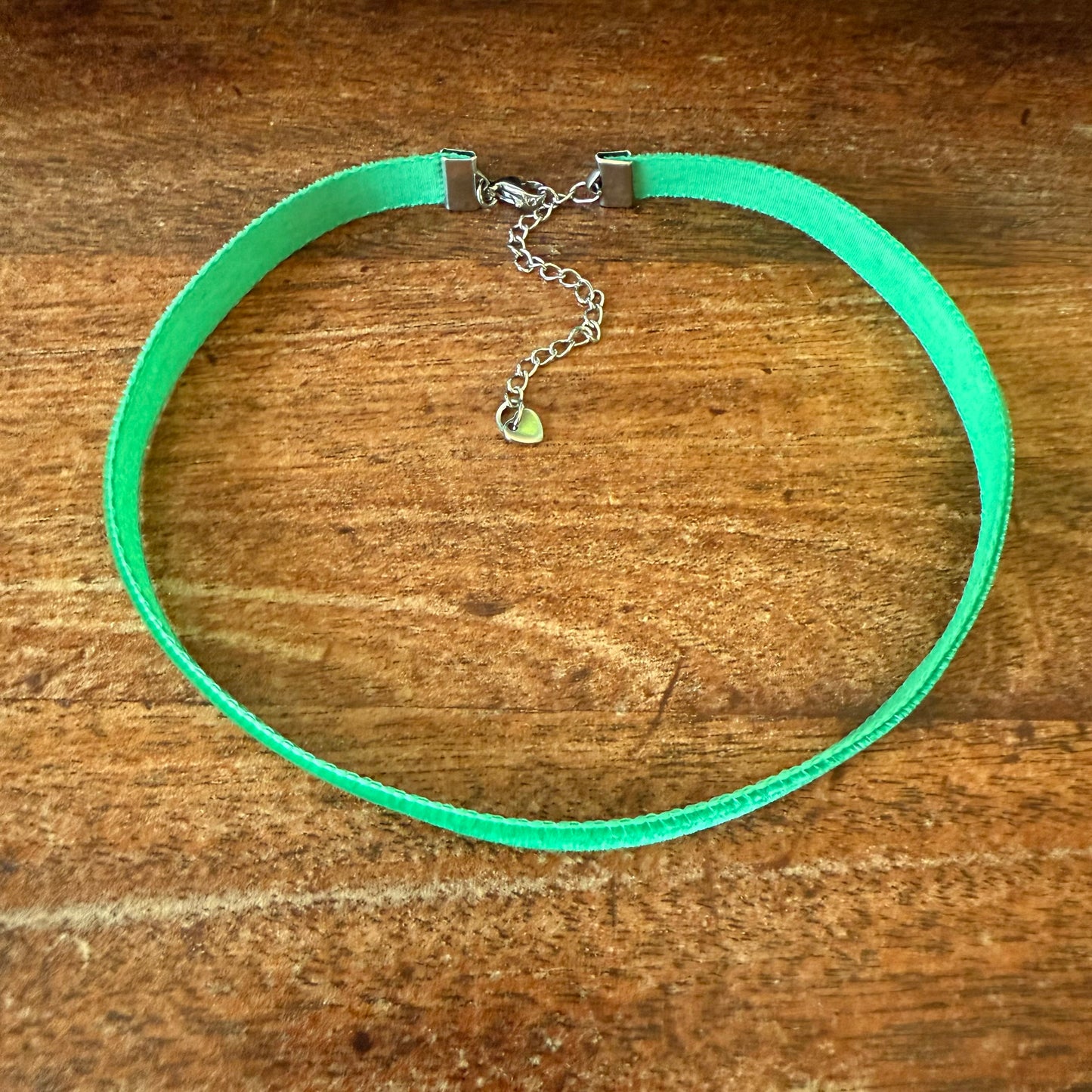 Emerald Green Velvet Choker Necklace