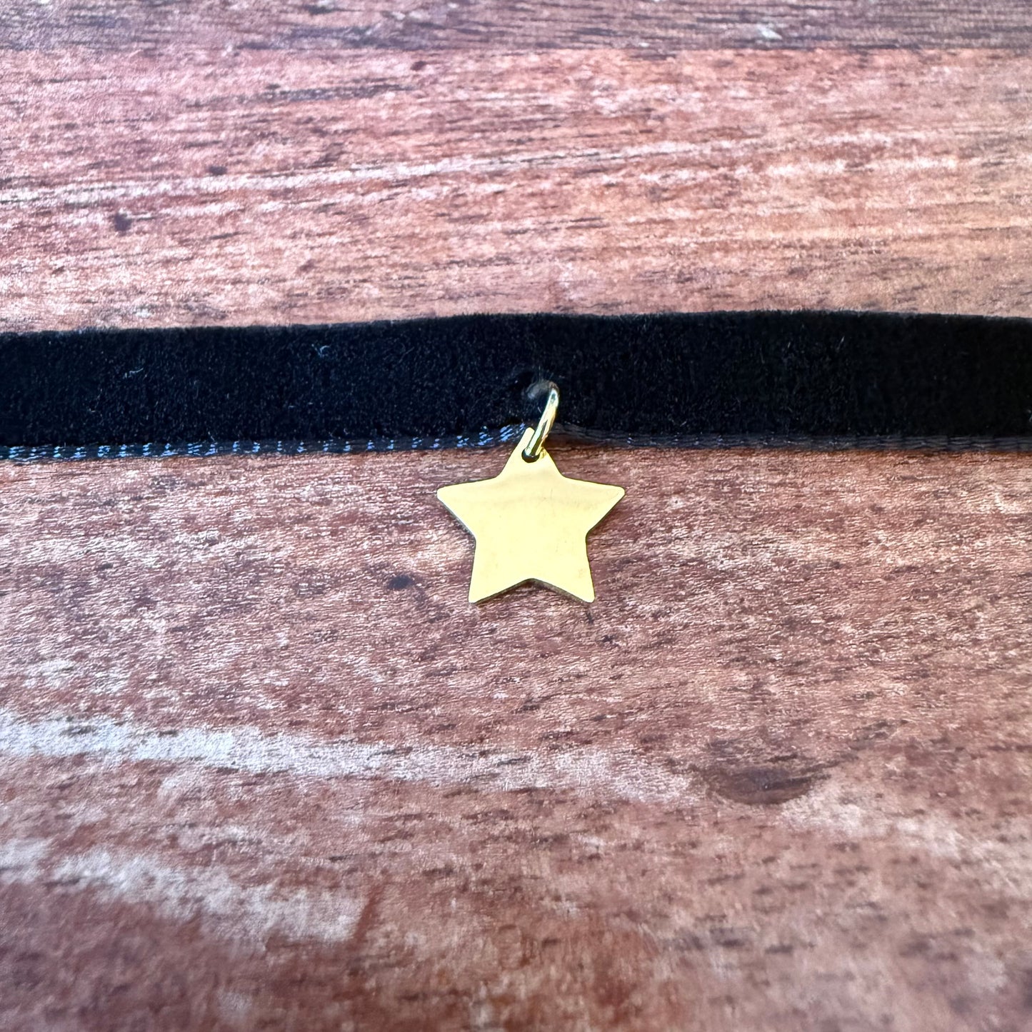 Star Velvet Choker Necklace