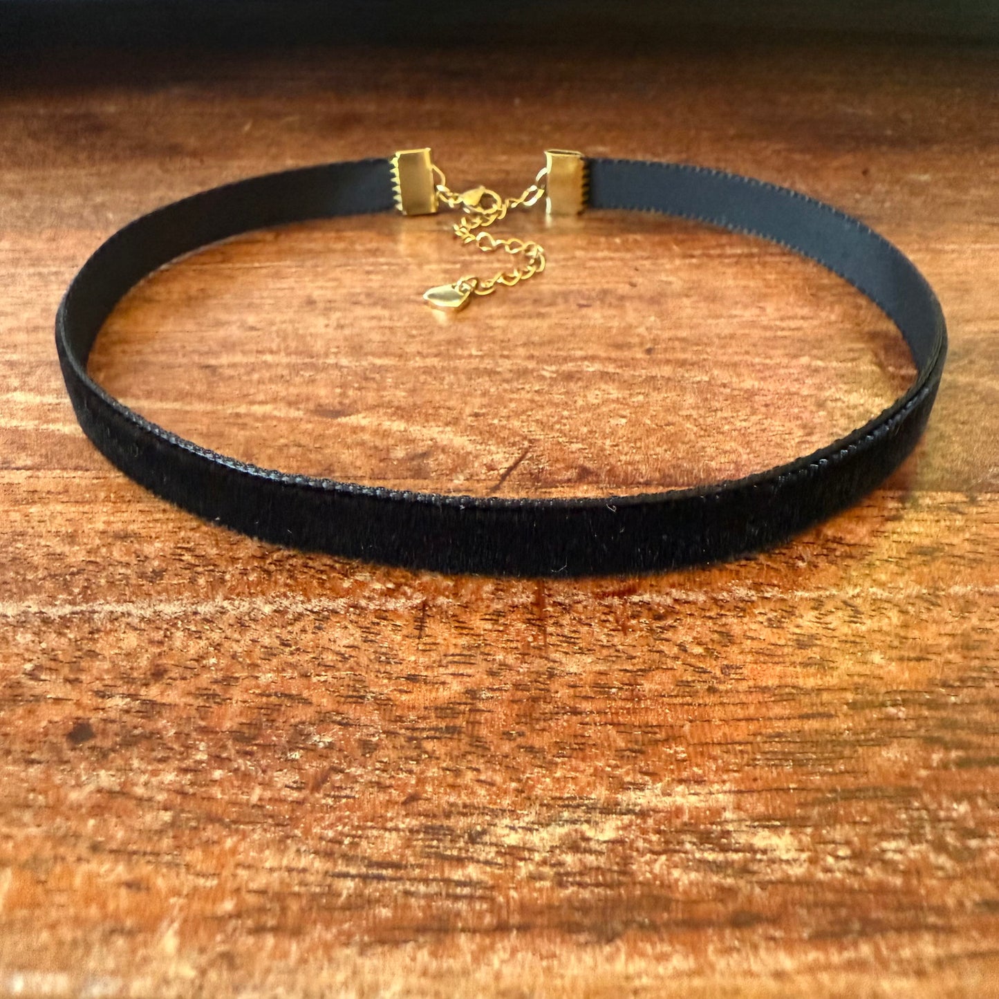 Black Velvet Choker Necklace