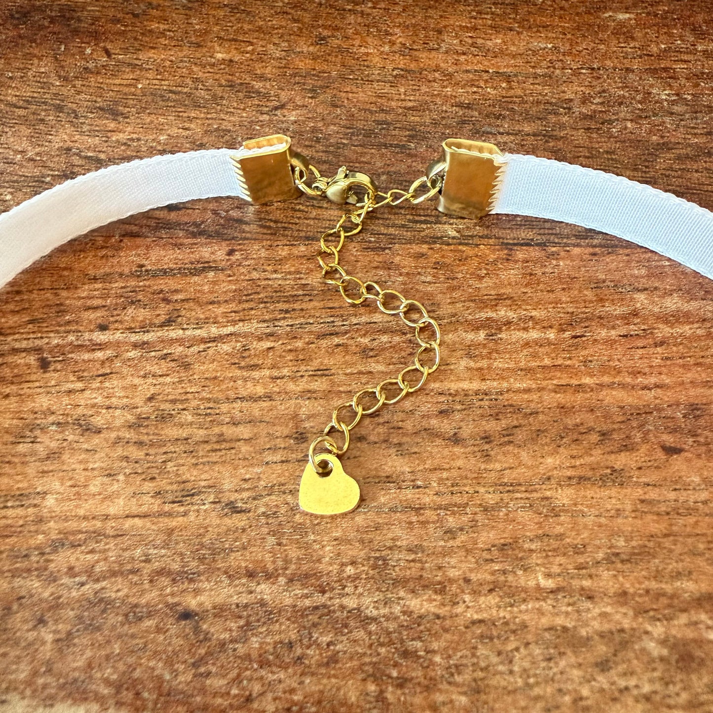 Light Pink Velvet Choker Necklace