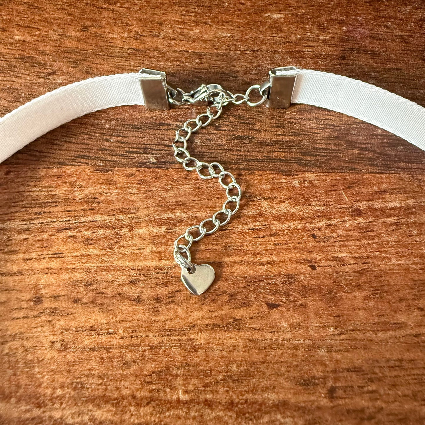 Light Pink Velvet Choker Necklace
