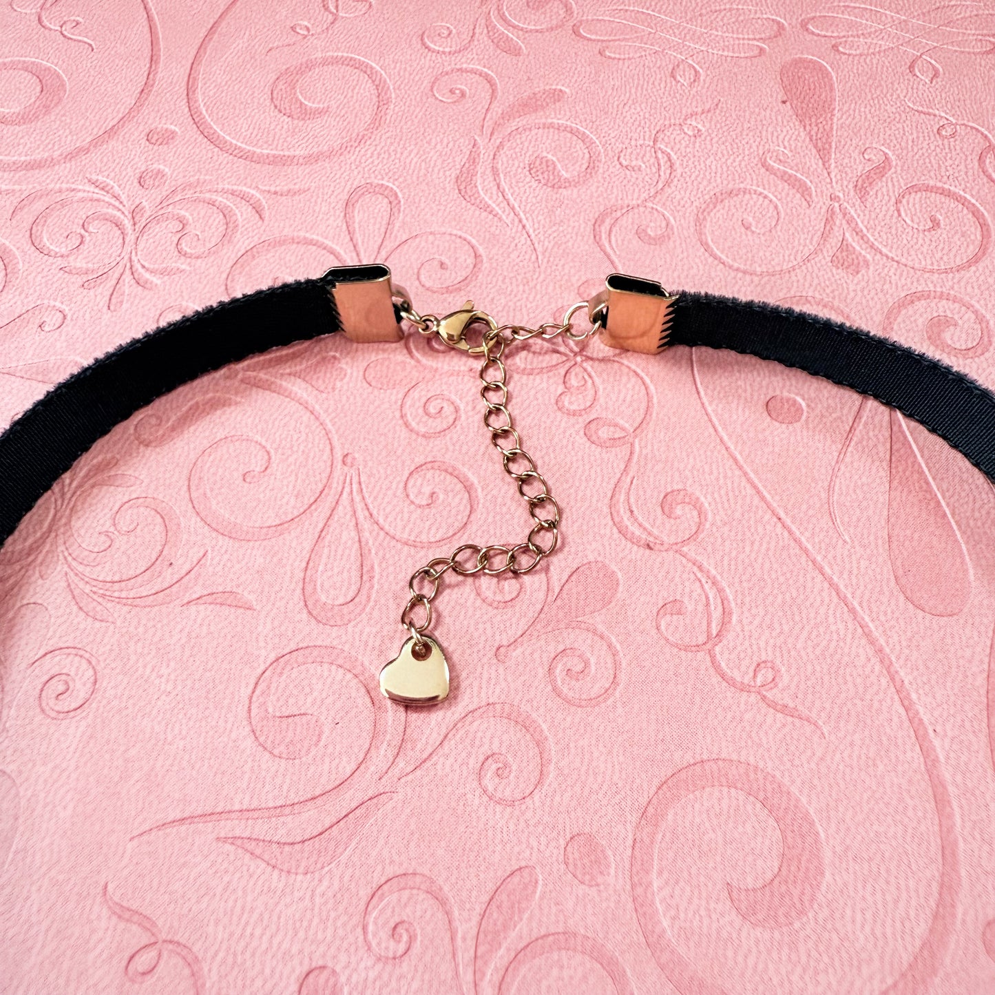 Black Butterfly Velvet Choker Necklace