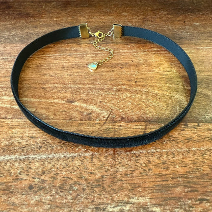 Black Velvet Choker Necklace