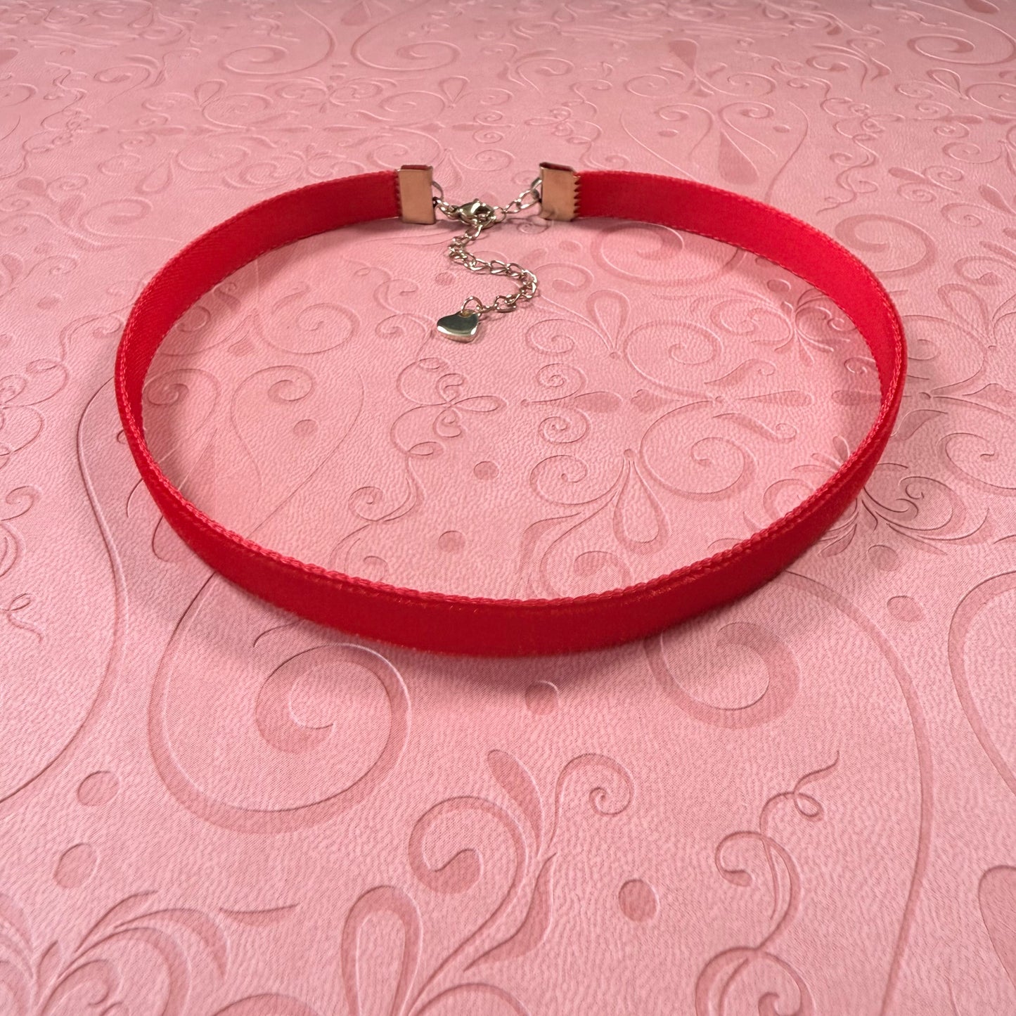 Rogue Red Velvet Choker Necklace