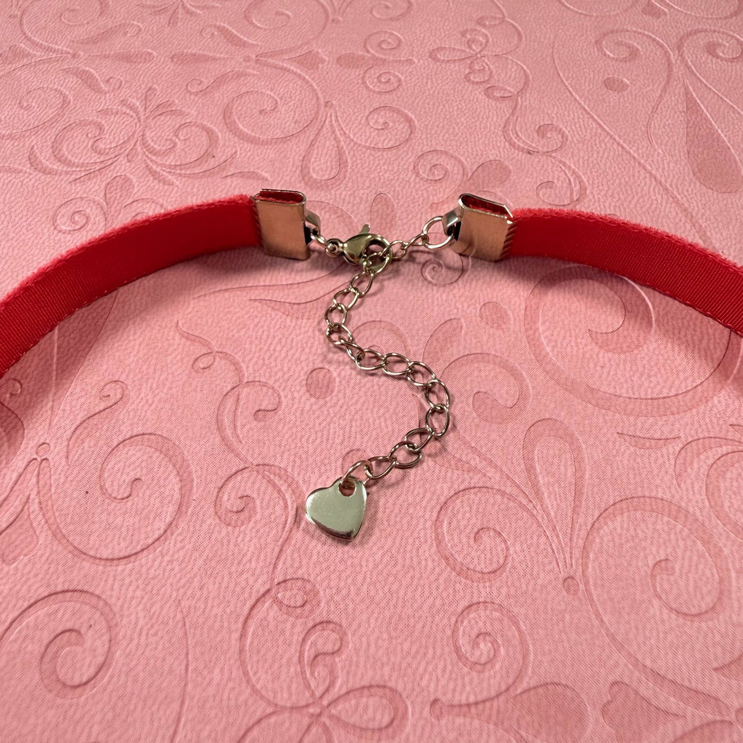 Rogue Red Velvet Choker Necklace