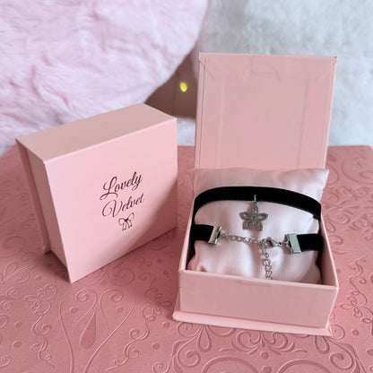 Flower Velvet Choker Necklace