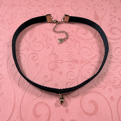 Small Bell Velvet Choker Necklace