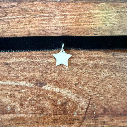 Star Velvet Choker Necklace