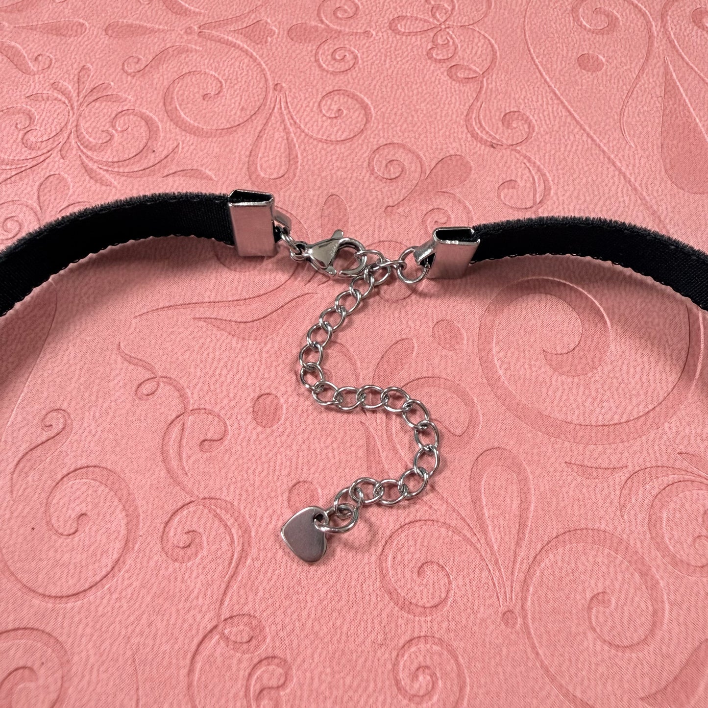 Tiny Bell Velvet Choker Necklace